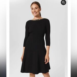 NWOT Black Hobbs Dress